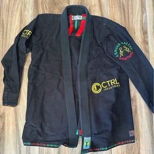 CTRL Industries Black Jiu-Jitsu Gi - Marauder Rasta A Squad Called Control
